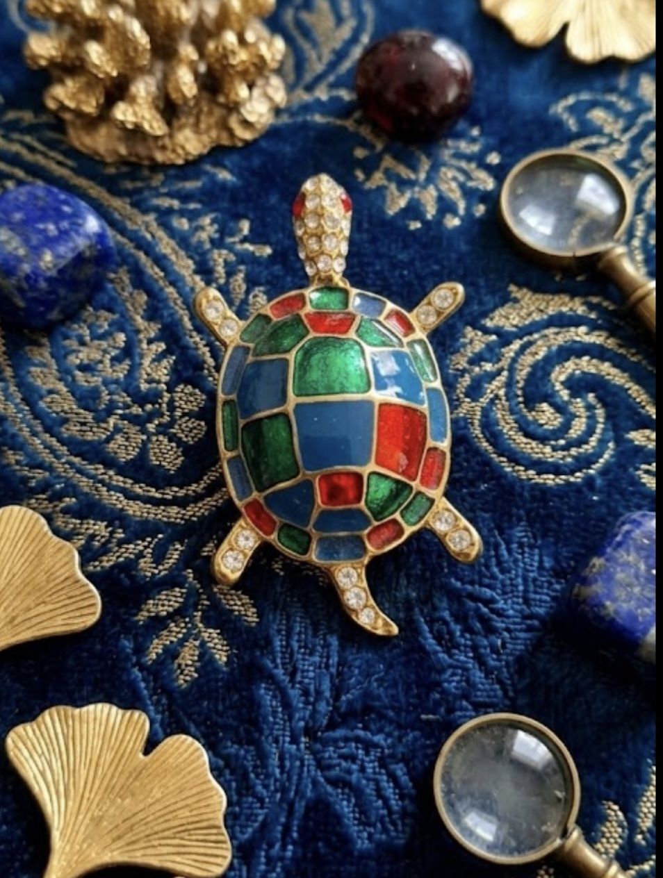 Broschen & Nadeln: Brosche Schildkroete – Neu (gemäss Beschreibung) aus Riehen von Steinbock1970