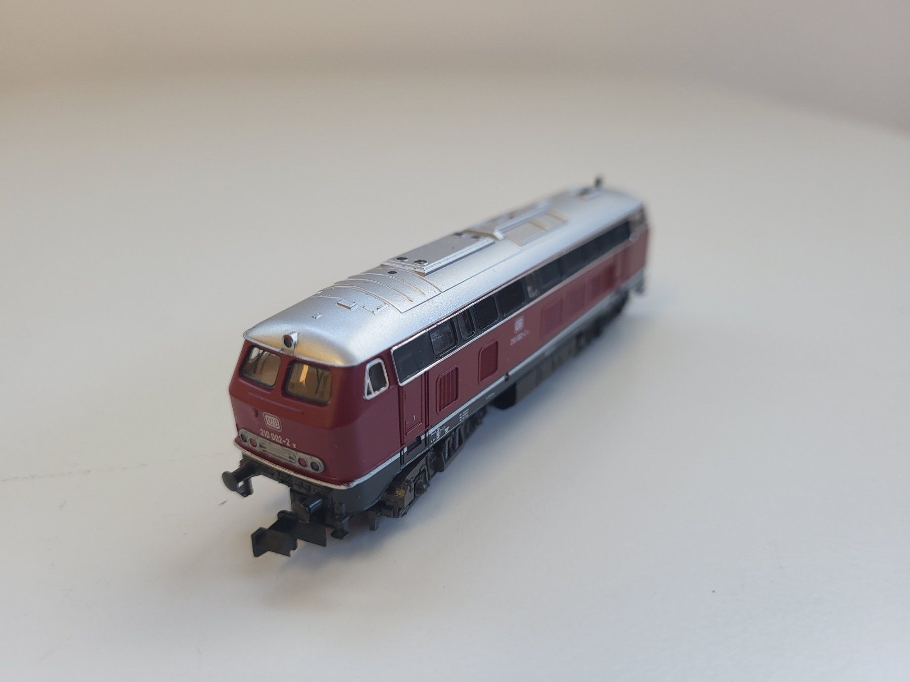 Fleischmann Modelleisenbahnen: Fleischmann 7232 Diesellok 210 002-2 – Gebraucht aus Brügg BE von POU-BELLE 3