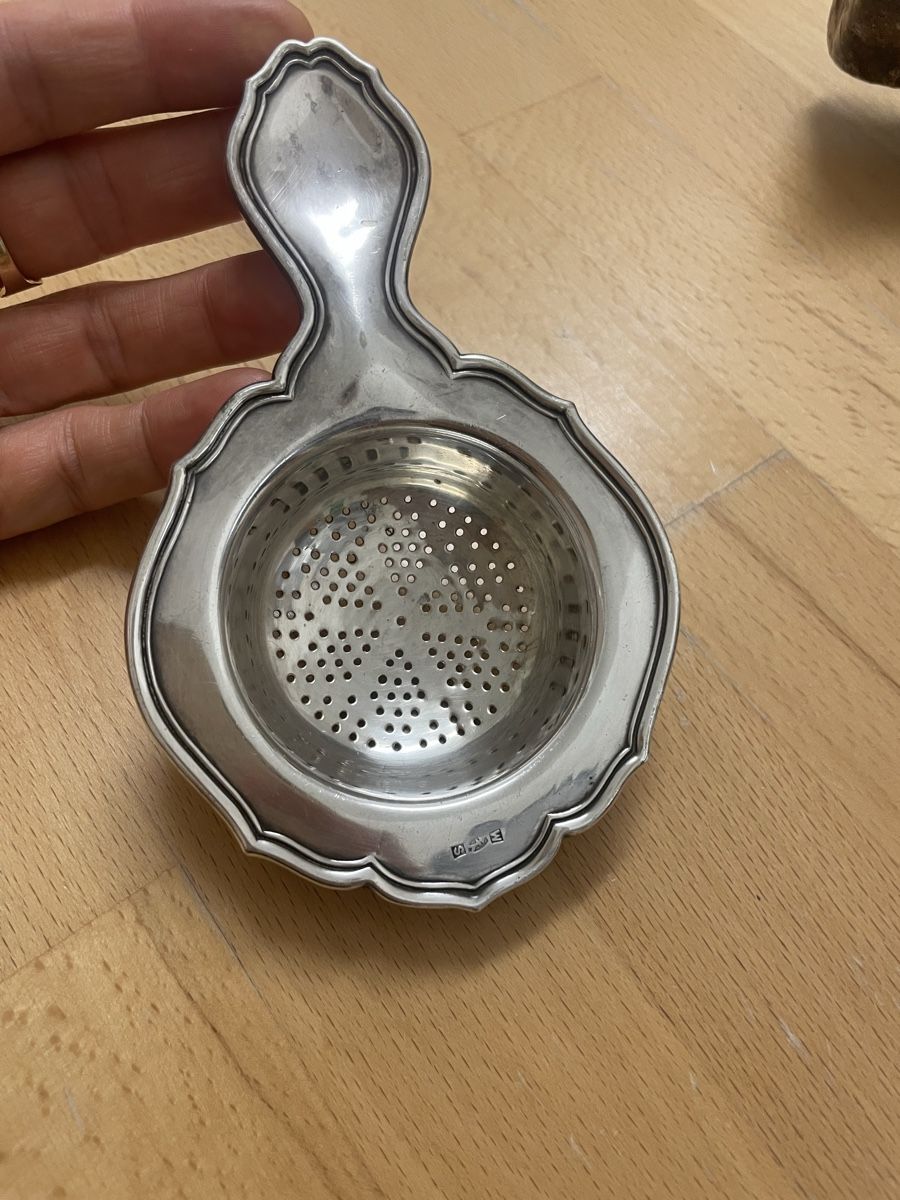Elettrodomestici da cucina: Teesieb, antik, versilbert mit Stempel – Usato da Zürich venduto da Derya011 5