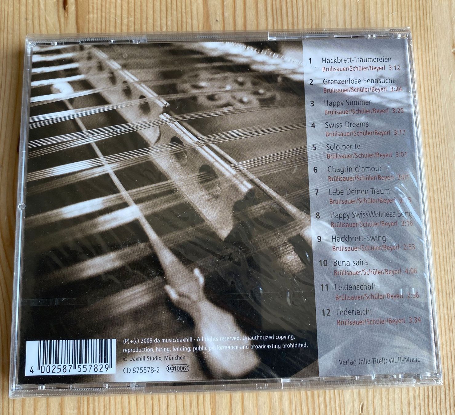 CDs: Roman Brülisauer: DREAMS: Hackbrett-Träumereien – Neuf avec emballage d'origine à Weinfelden par Cheyenne21 1