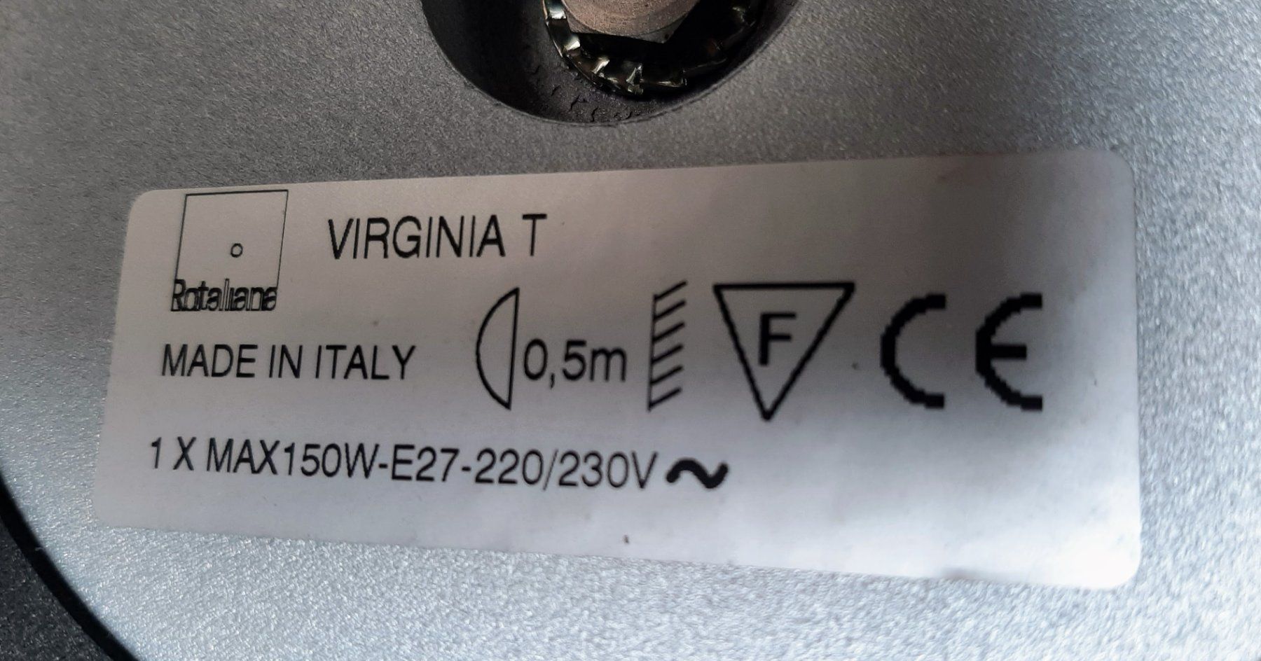 Lampade: Ständerlampe Virginia T 1 - Echtglas – Usato da Zürich venduto da Zurich 4