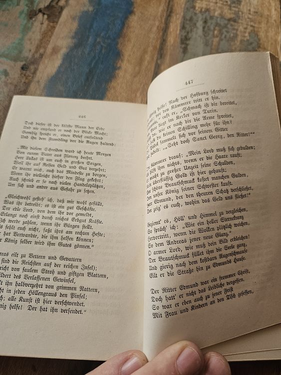 Livres: Antikes Buch "Gedichte" Ludwig Uhland, 1871, Top Zustand! – D'occasion à Meisterschwanden par Luluku 3