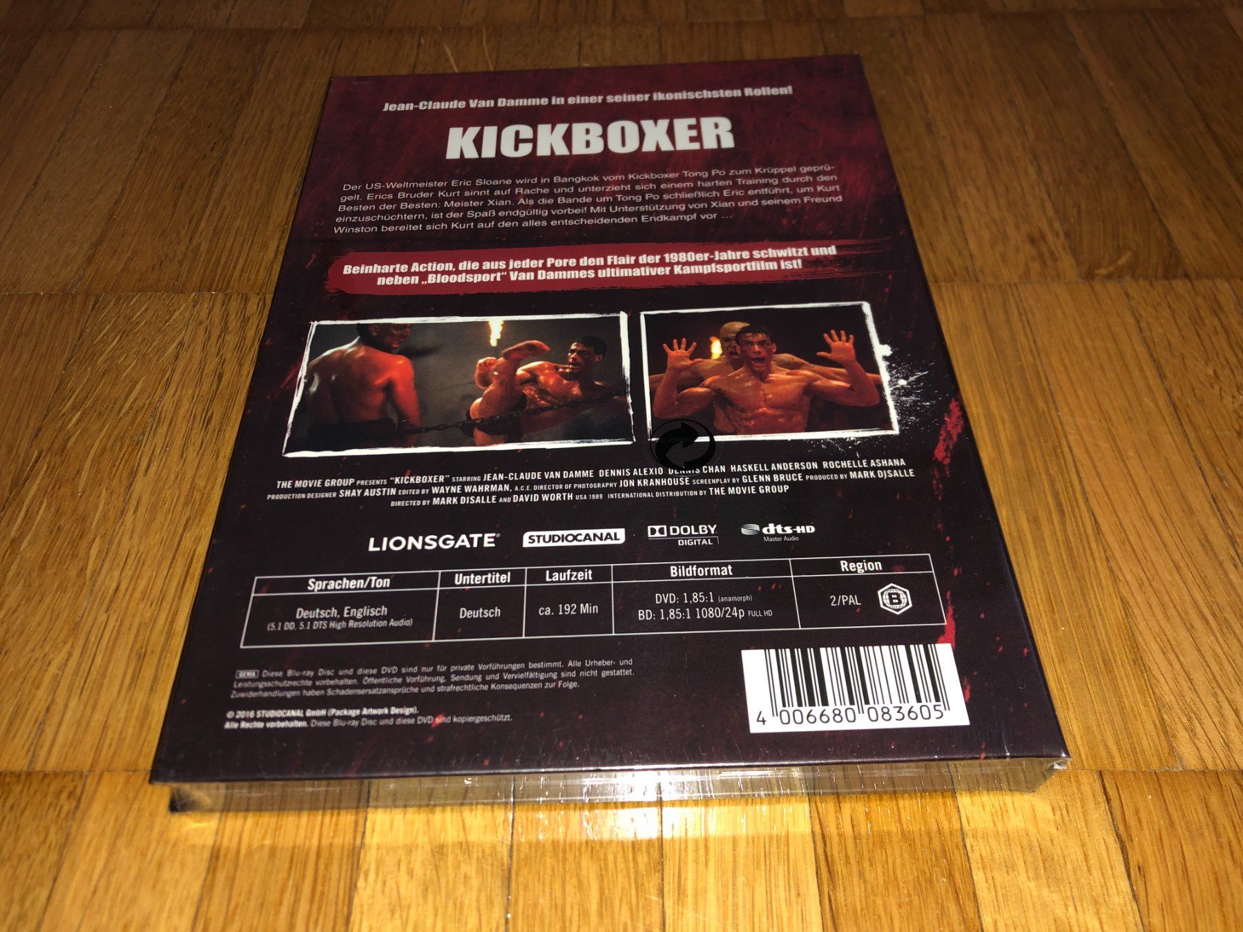 Tutti i DVDs: Kickboxer - MEDIABOOK - B - UNCUT – Nuovo e nell'imballaggio originale da Basel venduto da havsok 1
