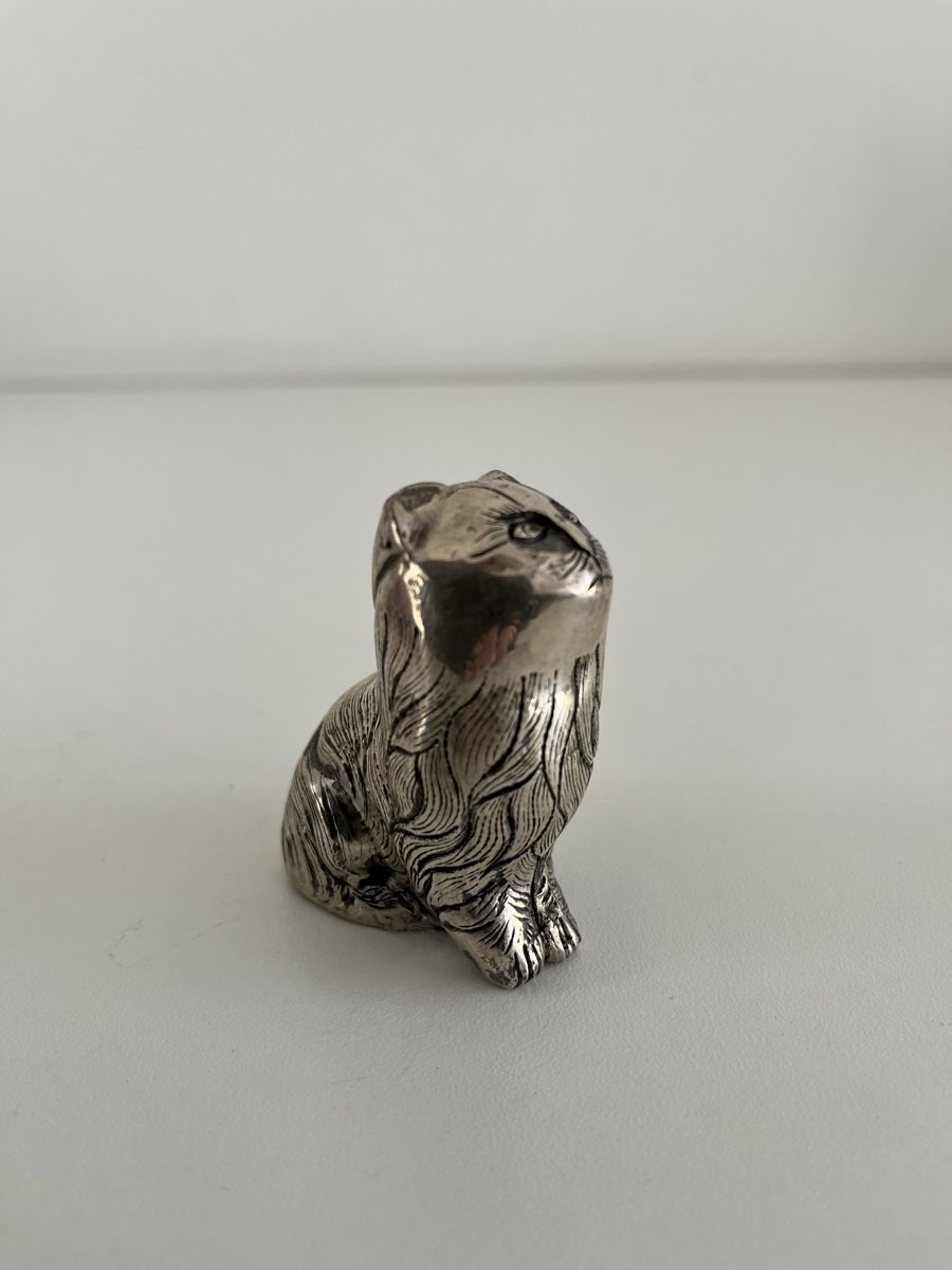 Statuette: Katze aus Aluminium – Usato da Wetzikon ZH venduto da seli03 4