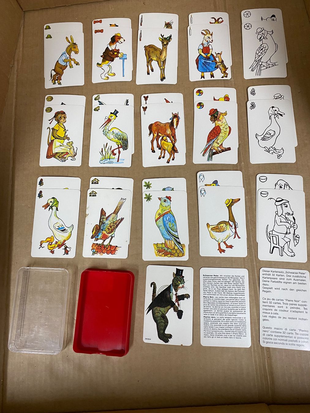 Carlit Giochi: Schwarzer Peter altes Spiel – Usato da Eschlikon TG venduto da 1.-
