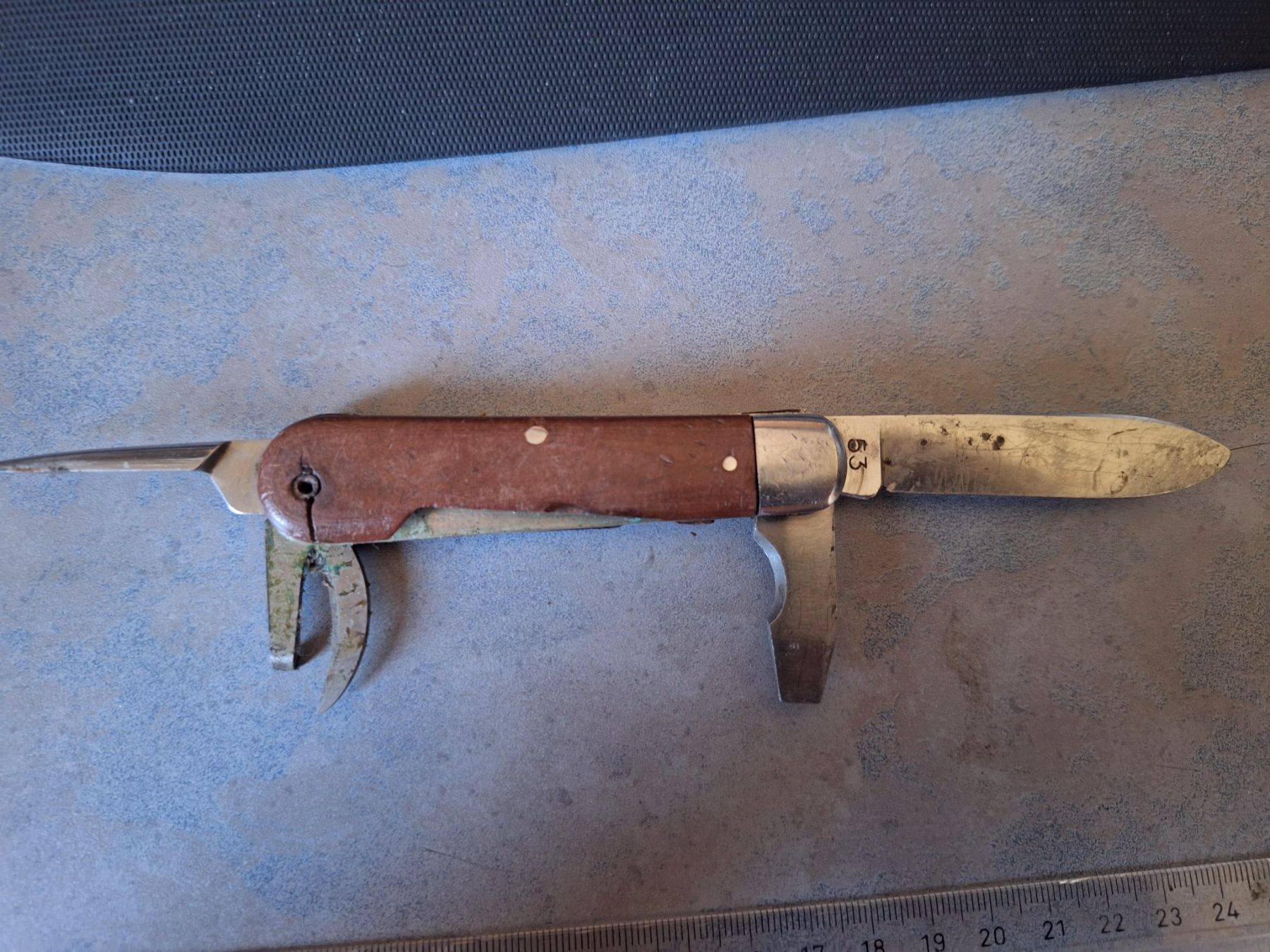 Schweizer Armee Taschenmesser: Couteau militaire Elsener 1953 – Gebraucht aus Bière von Roudi52 4