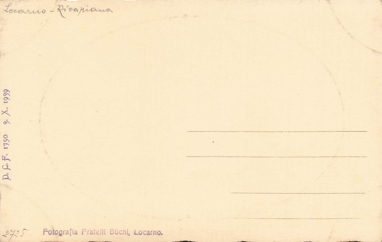 Cartoline postali: Fotografia Büchi Locarno – Usato da Biasca venduto da Blenio71 1
