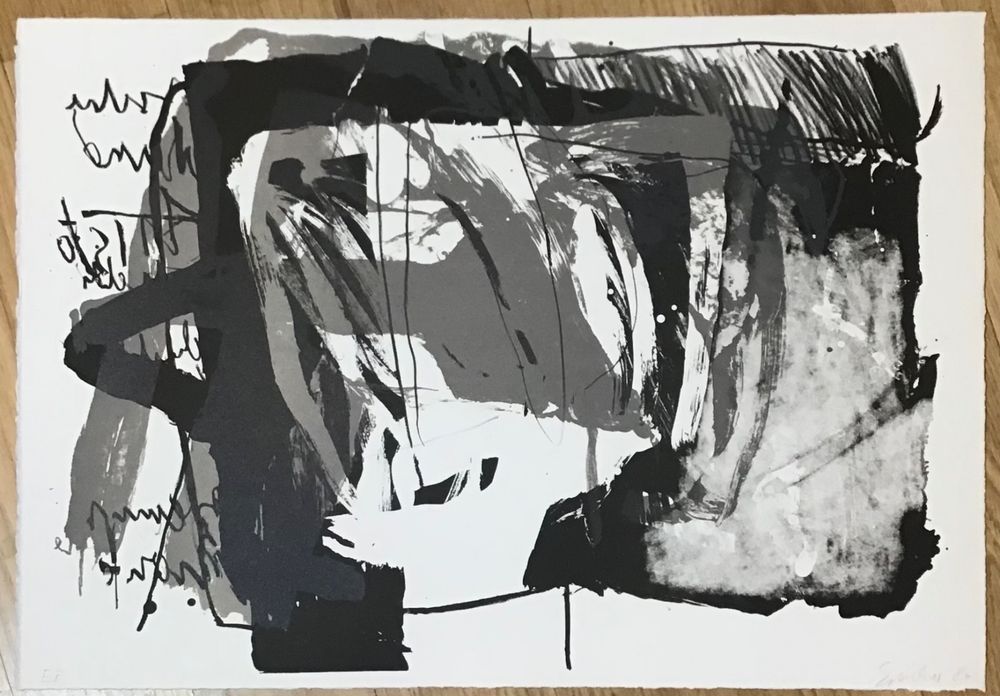 Stephan SPICHER (1950) Sehr Seltener Lithographie Handsignie (Gebraucht ...