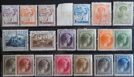 Luxemburg ex. Kat. 157-176 * / gest. 1925/26