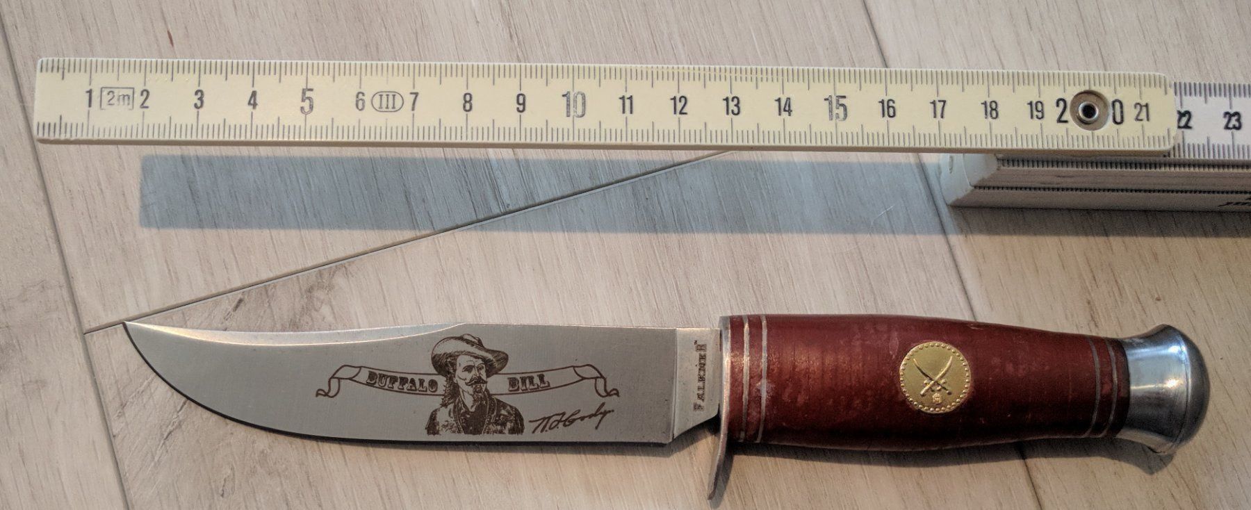 Accessori: Bowiemesser "Buffalo Bill"   23cm !! – Nuovo e nell'imballaggio originale da Schwarzenburg venduto da Unkreativ2 2