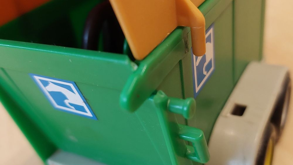 Playmobil 3470 Camion Poubelles – City Service, 1978, Ancien, Complet