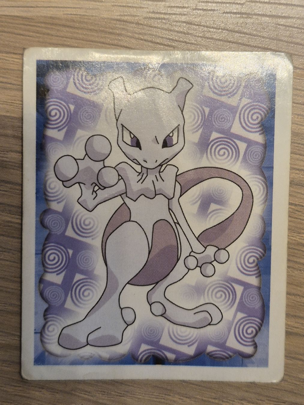 Pokémon Carte collezionabili: Mewtwo Vintage 1999 Sticker Merlin – Usato da Ursy venduto da RetroBebar777
