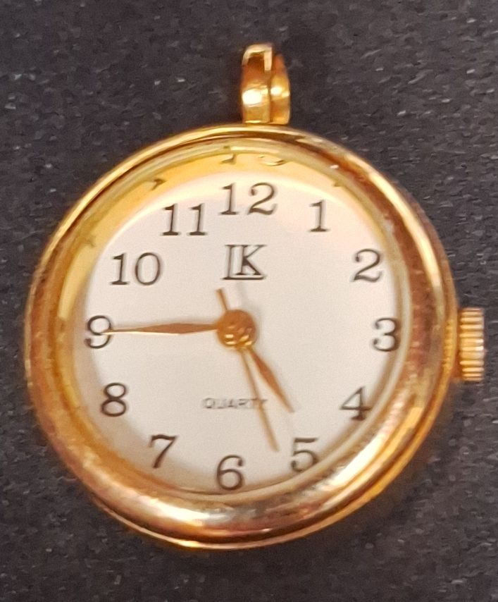 Uhren: Montre gousset dorée IK Quartz  – Defekt aus Tannay von v1n1p00h