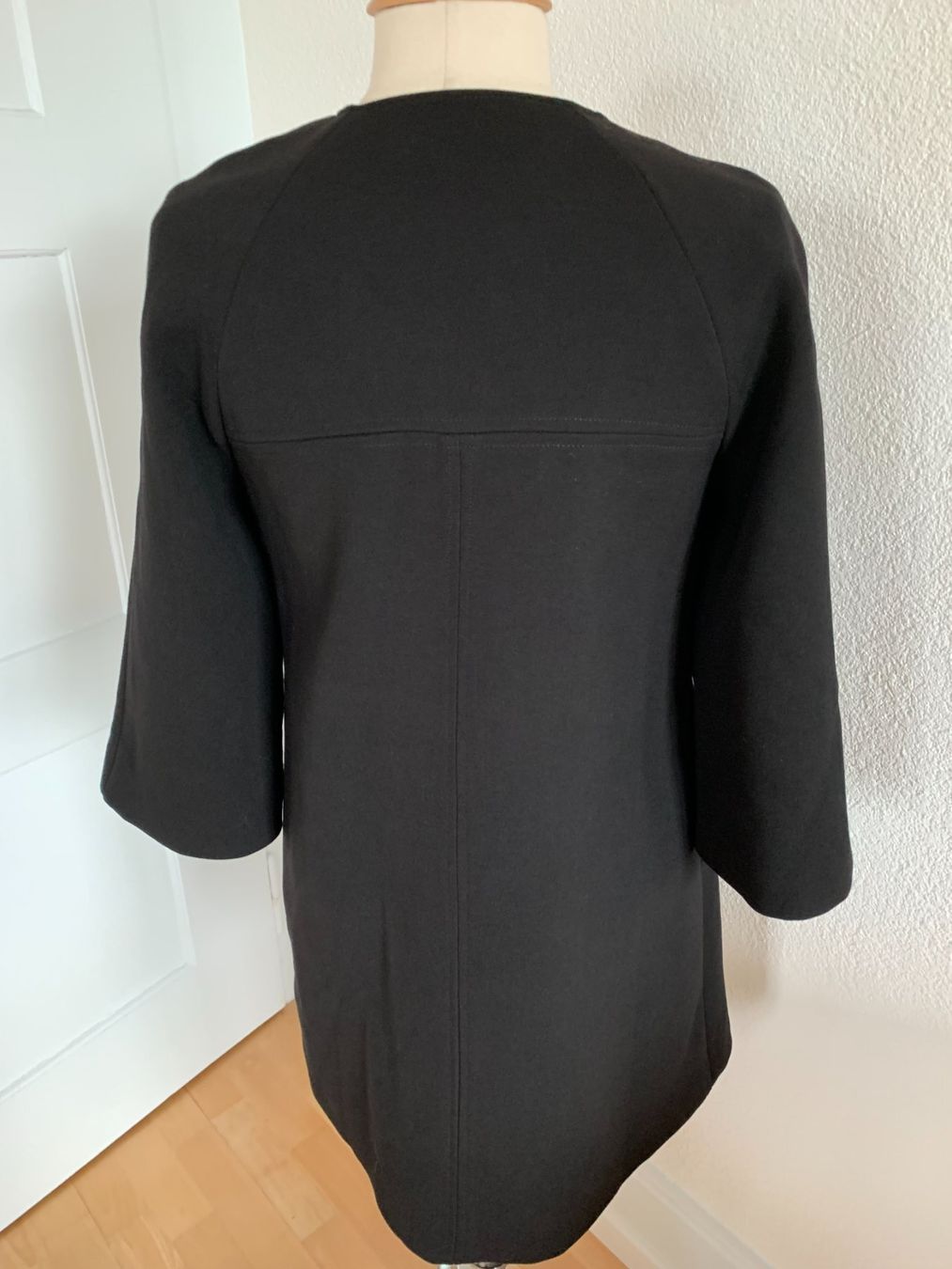 Cappotti: Damen Mantel mit 3/4 Aermeln, Gr. S, Schwarz – Usato da Worb venduto da farben20zauber 3