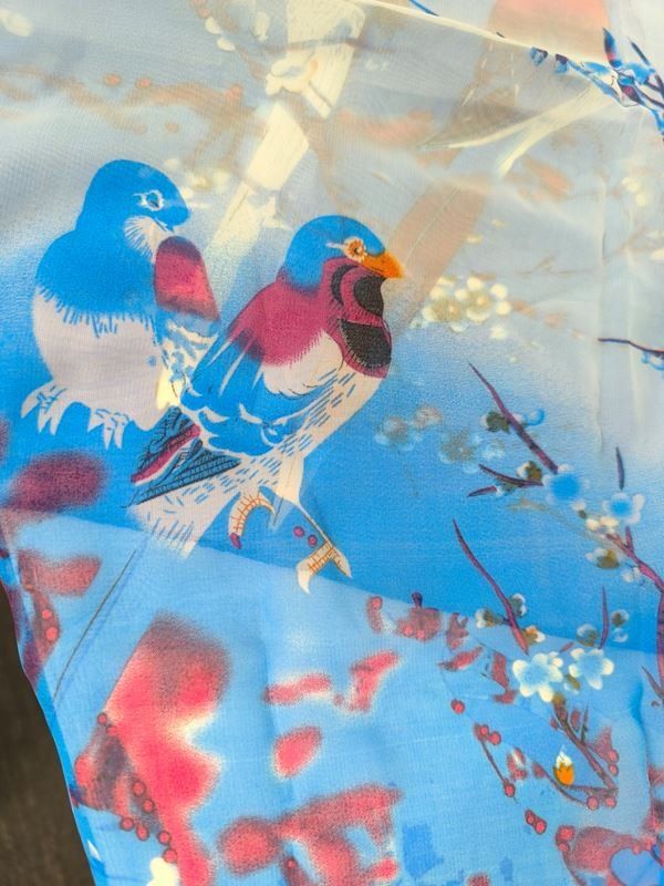 Foulards, Tücher & Schals: Schal bläulich – Gebraucht aus Rüti ZH von Restwert_Rueti_ZH 4