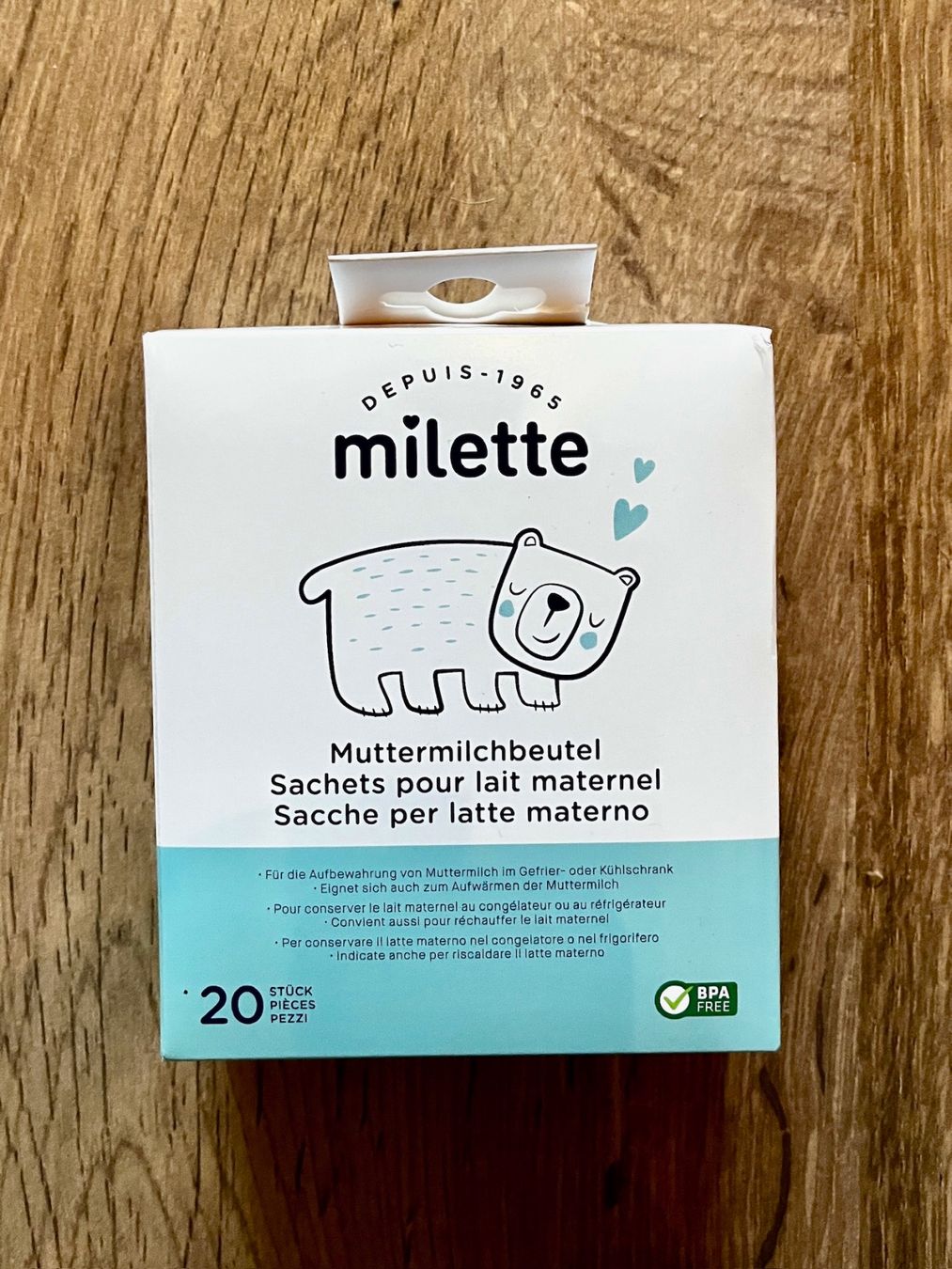 Contenitori & Simili: Milette Muttermilchbeutel 20 Stück, NEU – Nuovo e nell'imballaggio originale da Gümligen venduto da soleil149