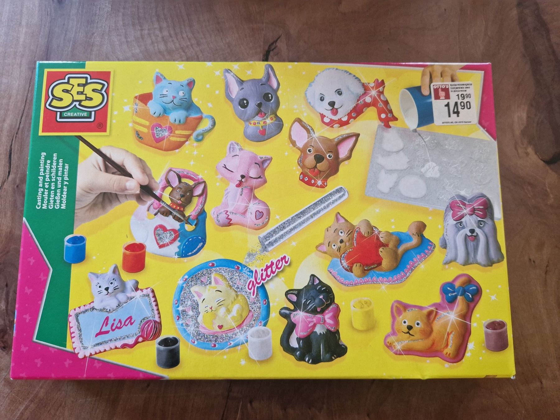 Kit bricolage: !!! NEU !!! Giessen & Malen Katzen - Bastelset – Nuovo (secondo la descrizione) da Giswil venduto da monimaus08