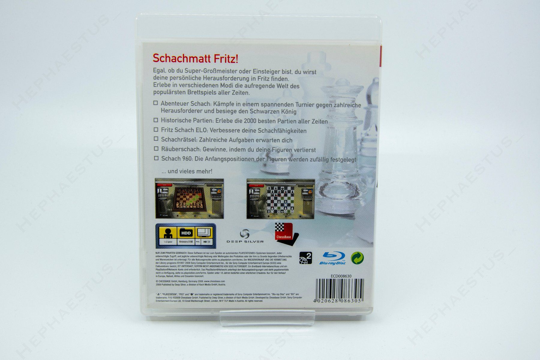 Spiele: Fritz by Chessbase PS3 – Gebraucht aus Effretikon von Hephaestus_ 1