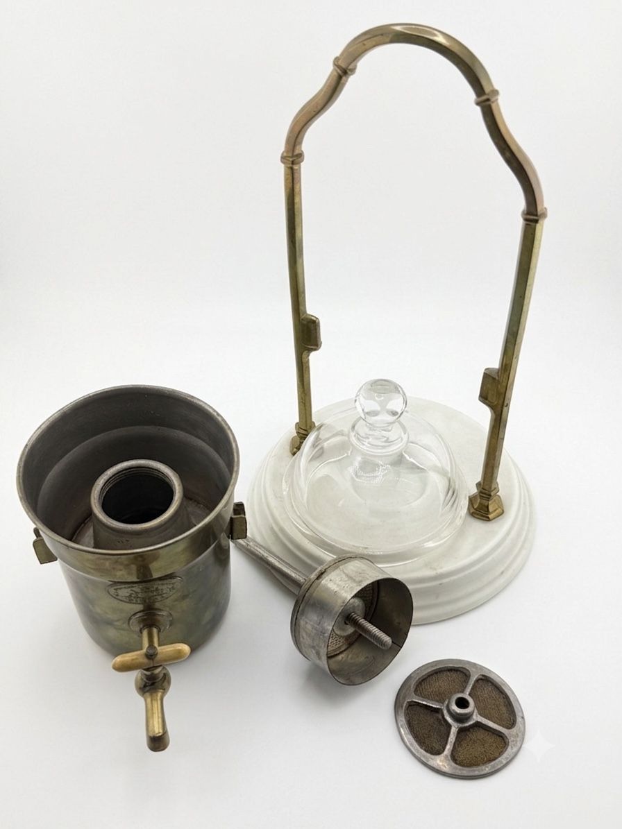 Macchine per caffè & Macchine per espresso: Kaffeemaschine Perkolator um 1900 Wien – Usato da Zürich venduto da Geniuss 8