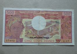 Cameroun ++ 500 Francs 01.01.1983
