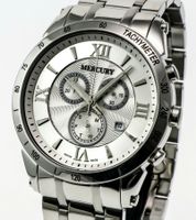 NEU!Mercury Chronograph, Silber,2J.Garantie, Zertifikat