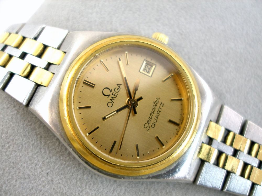 OMEGA SEAMASTER 1982 QUARTZ BICOLOR DAU (Gebraucht) in Zürich für CHF ...