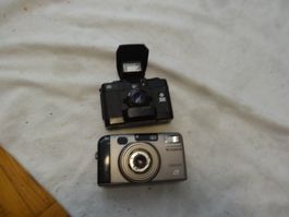 2 ANTIK FILM KAMERA.NICHT LÄÜFT