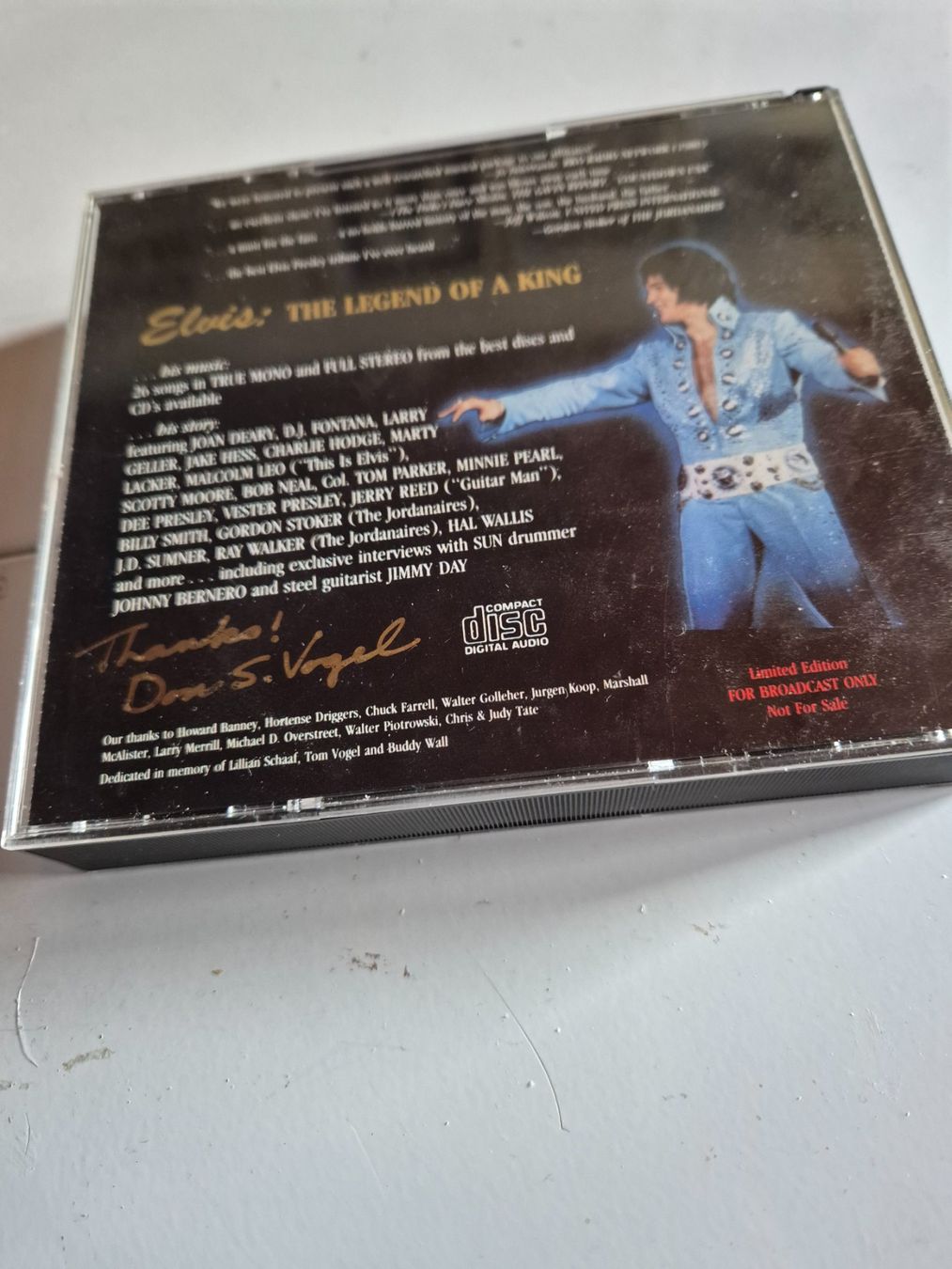 CDs: ELVIS THE LEGEND OF A KING 'Broadcast Documentary' 2-CD set – Neu (gemäss Beschreibung) aus basel von oldtimer77 1