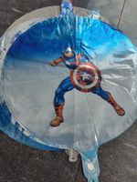 5 Folienballons Ballons Avengers rund 45cm neu