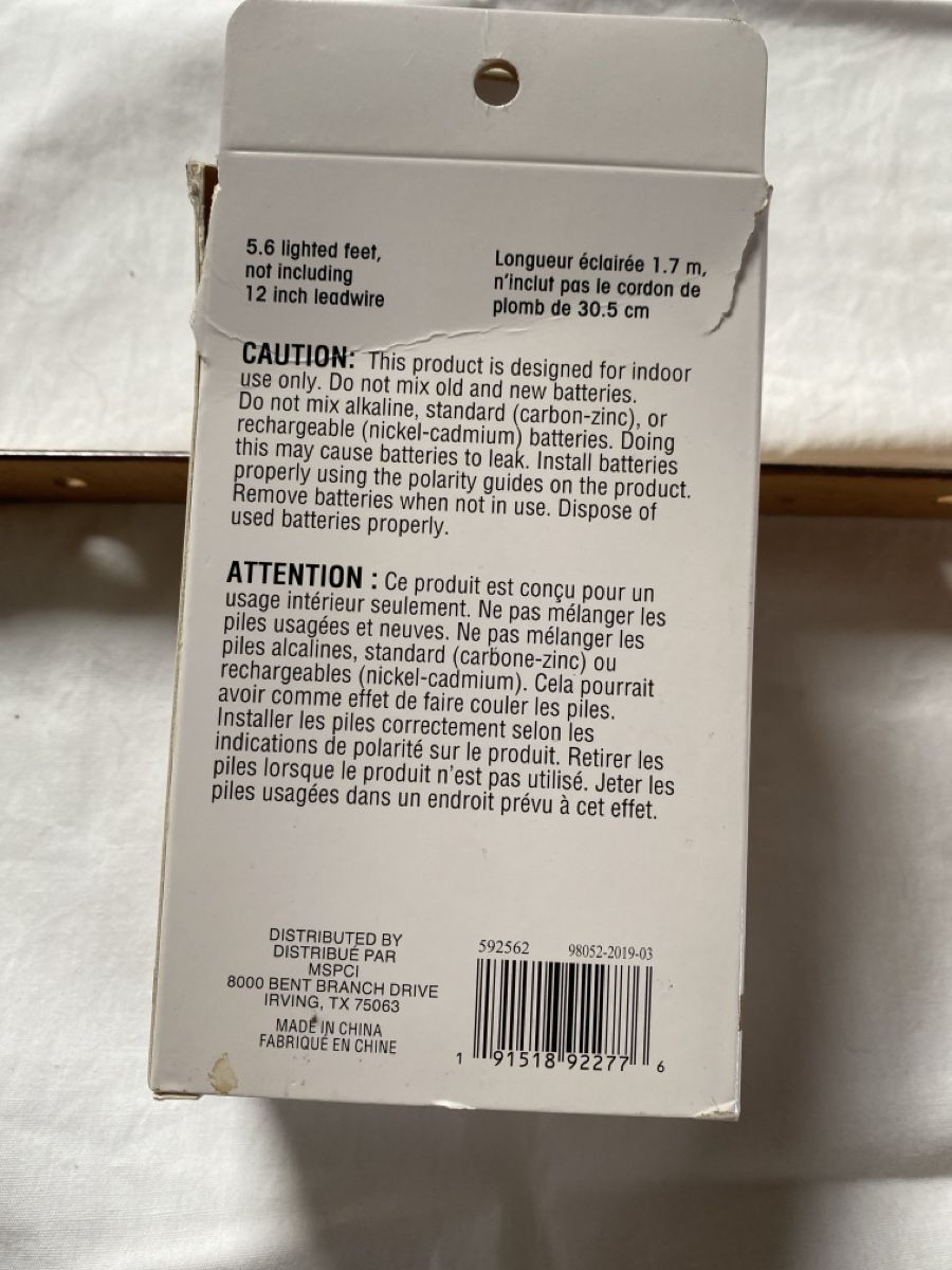 Ghirlande e barre luminose: Fall String Lights - Maple Leaf Design, New in Box, Autumn – Nuovo e nell'imballaggio originale da Buttikon SZ venduto da Maxwelltime 1