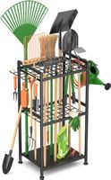Gartenwerkzeug Organizer Standregal 35 Werkzeuge mit Haken