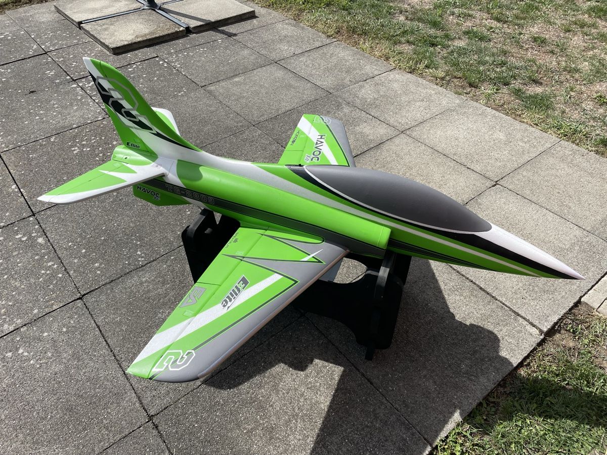 E-Flite Modellismo RC: RC Flugzeug E-flite Havoc XE neu – Nuovo (secondo la descrizione) da egliswil venduto da garutschli 2