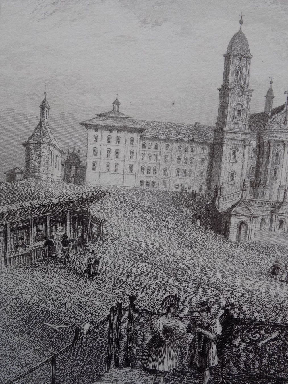 Incisioni: The abbey of Einsiedeln – Usato da Risch venduto da Rischli15 3