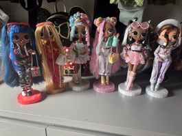 Lot de 6 poupées LOL