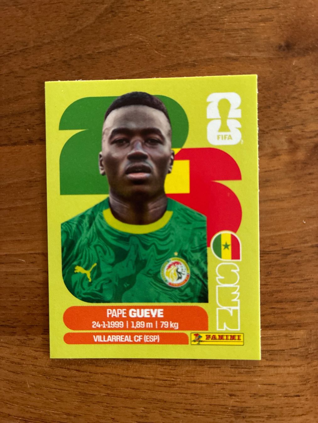 Panini Carte collezionabili: FIFA WC 2026 Pape Gueye SEN 11 – Nuovo (secondo la descrizione) da Boll venduto da valoune01