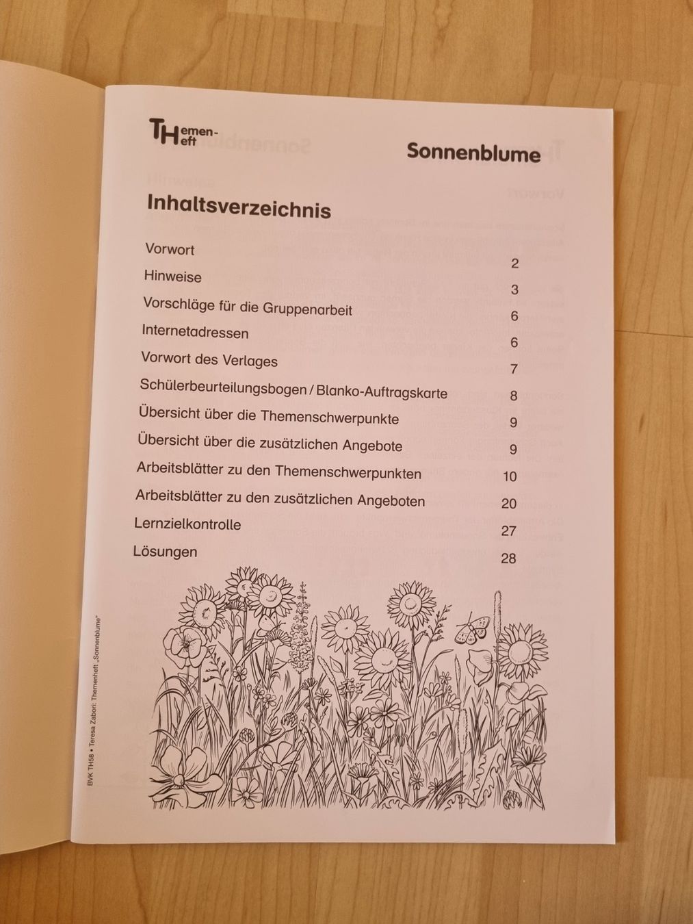 Riviste & Magazine: Themenheft Sonnenblume, 1./2. Klasse – Usato da Weite venduto da Nur63 1