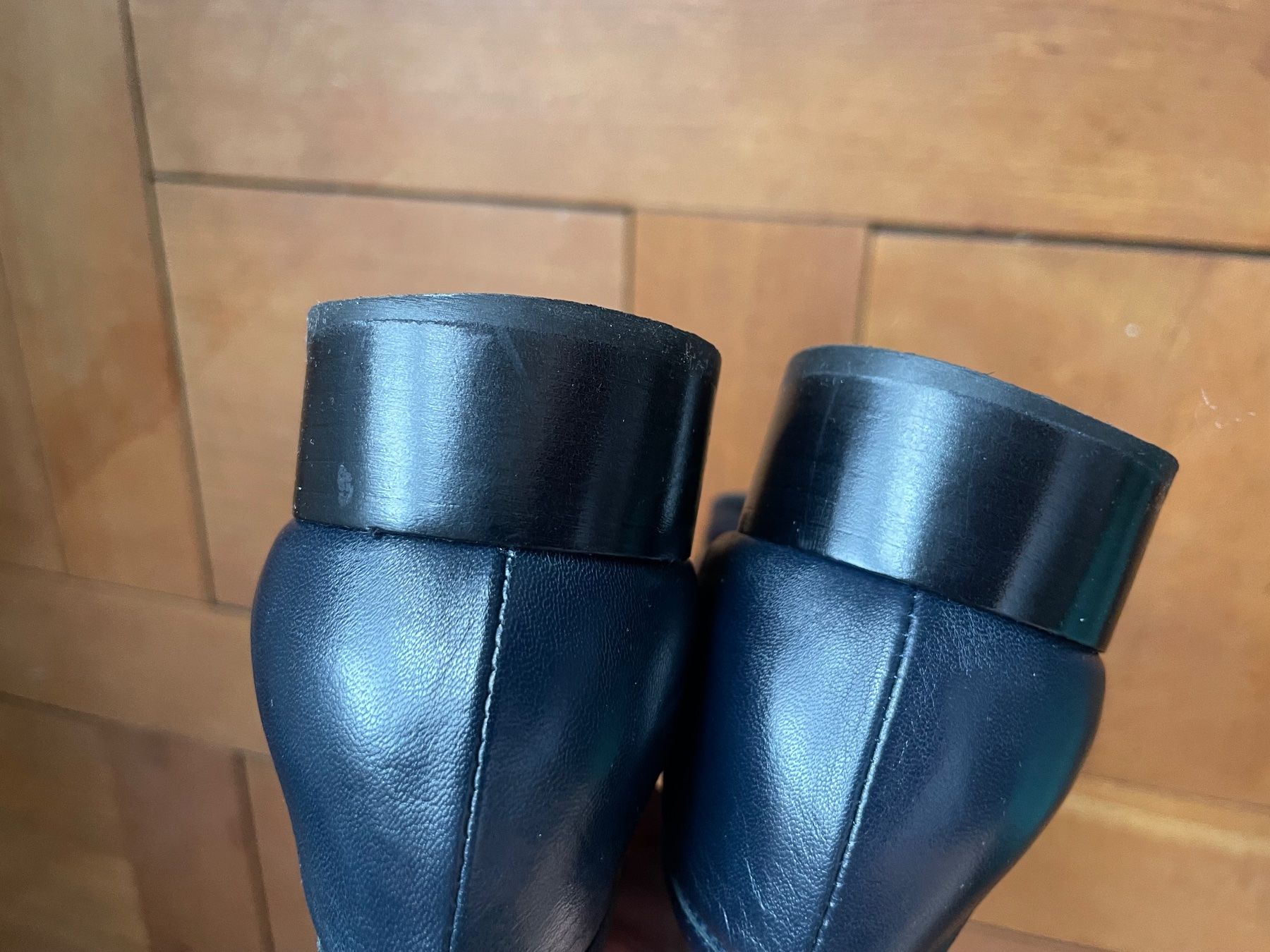Damenschuhe: Bequeme Halbschuhe mitternachtsblaues Leder Grösse 37,5 – Gebraucht aus Bern von Velvetmoon 3