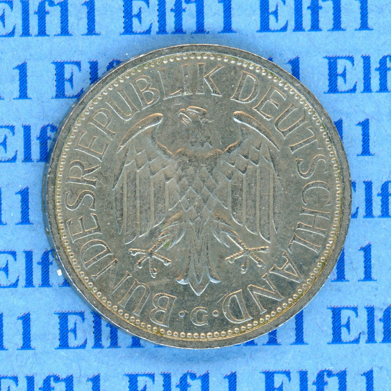 Alle Münzen: DEM___1.00 1973G -vz 1 Deutsche Mark – Gebraucht aus Widnau von Elf11 1