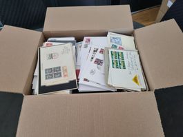 Kiste mit xxx CH Briefe/Karten/FDC