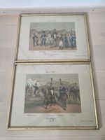 2x Militär-Farblithographien 1804 – Berner & Zürcher