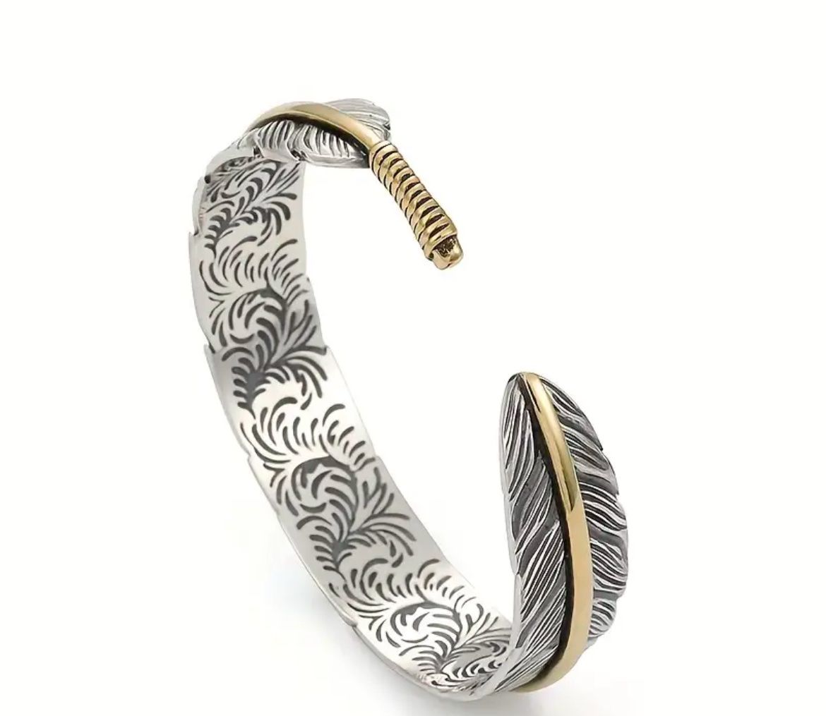 Bracciali & Braccialetti: Armreif/ Armband Feder – Nuovo e nell'imballaggio originale da Gams venduto da Mariawicca 3