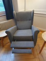 1 Ohrensessel Ausziehbar - gut erhalten, sehr bequem