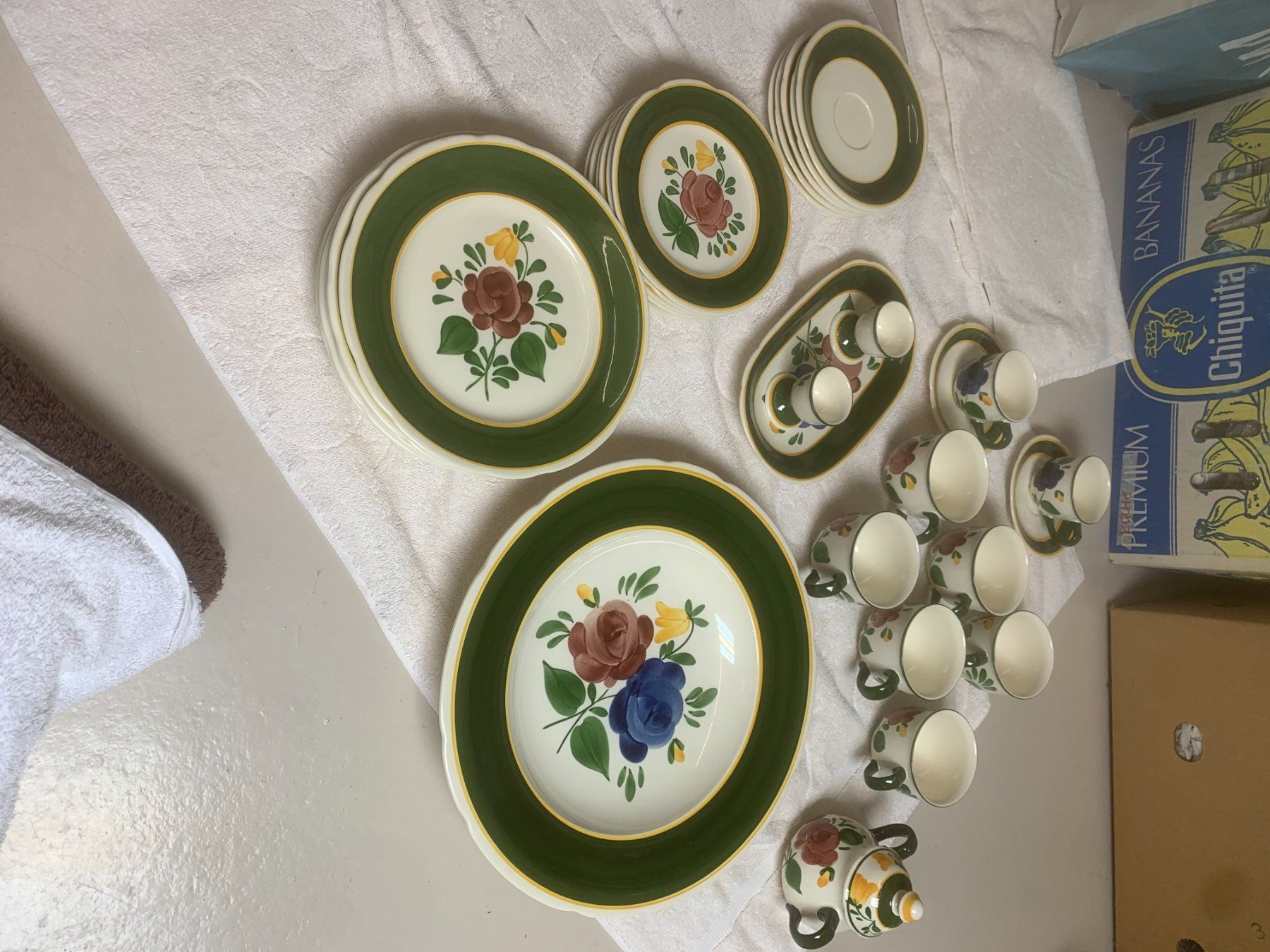 Set di piatti: Villeroy & Boch "Bauernblume" – Usato da Erlenbach ZH venduto da Tempranilla3333
