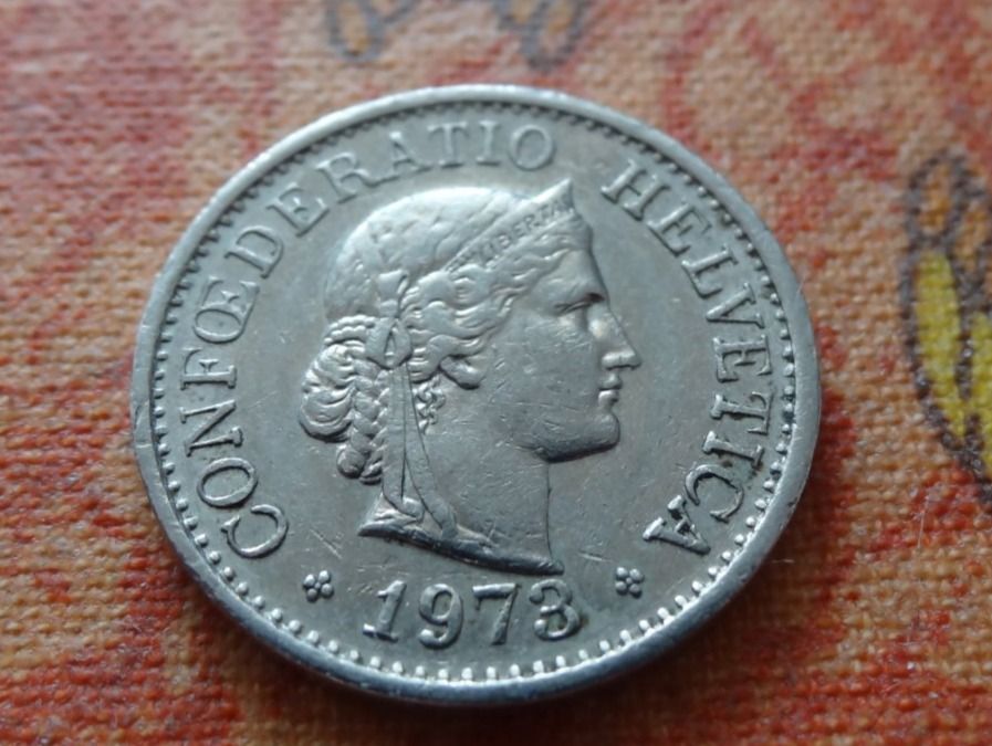 Tutti le monete: 10 Rp. 1973 – Usato da Romanel-sur-Lausanne venduto da Swift13