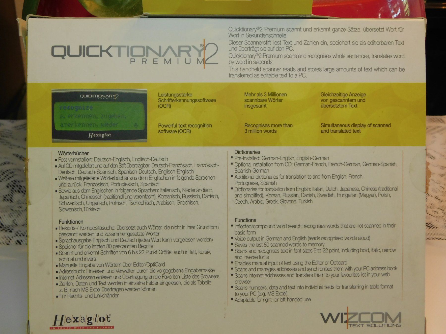 Scanneurs: MULTI-FUNCTION SCANNING TRANSLATOR – D'occasion à Emmenbrücke par Ulisse-22 3