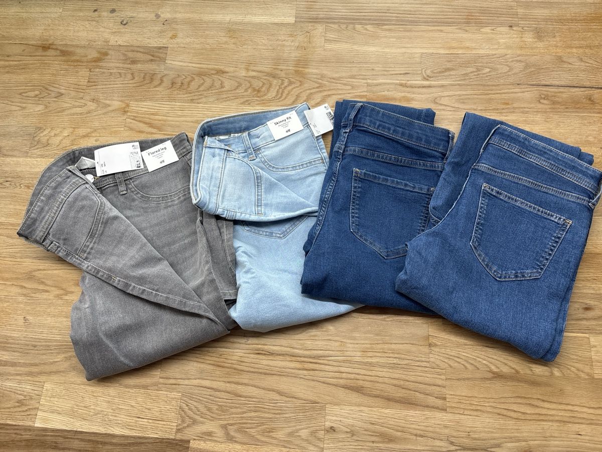 H&M Pantaloni: 4x Jeans Gr. 170, H&M - Neu – Nuovo (secondo la descrizione) da Rickenbach b. Wil venduto da Tweeny02 1