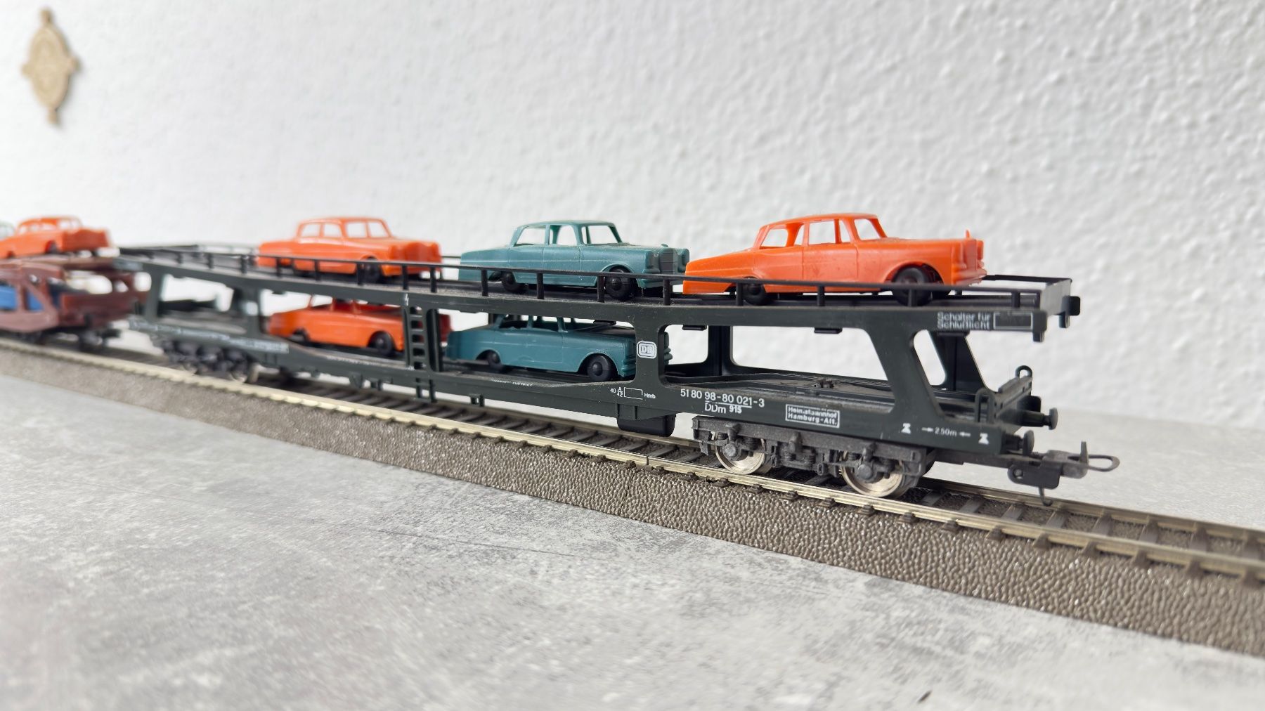 Modellini di ferrovie: Lima Autotransporter DB H0 / DC – Usato da Windlach venduto da Kelebra 5