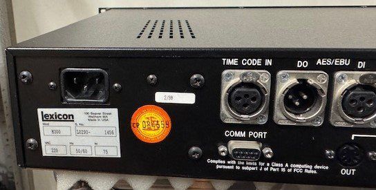 Strumenti musicali: Lexicon 300 Version 3.5 – Usato da Suhr venduto da Audiobruno 6
