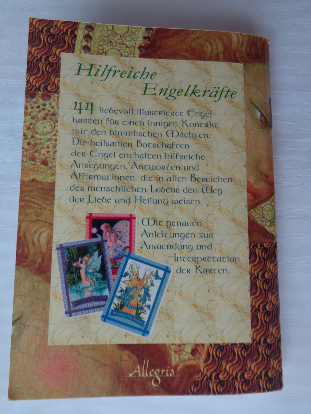 Giochi: Das Heil-Orakel der Engel 44 Karten mit Anleitung – Usato da Chur venduto da Oregano1 8