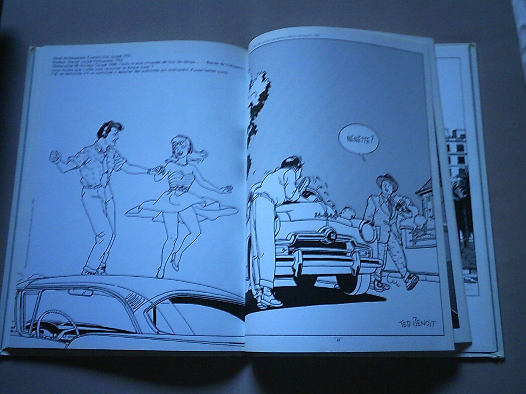 Fumetti: B d de Ted Benoit la peau du Léopard – Usato da Satigny venduto da Haddock0 4